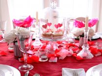 Mesa para San Valentín