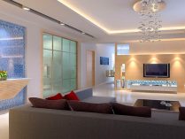 Iluminación del salón