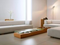 Salón pequeño estilo minimalista